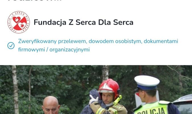 zrzutka zbiórka wypadek stalowa wola