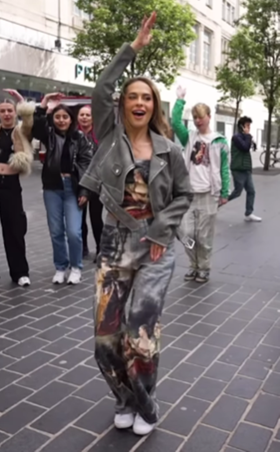 Flash mob Blanki w Liverpool'u. 