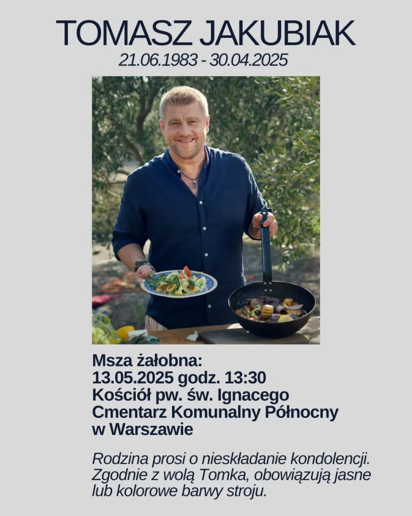 jakubiak pogrzeb