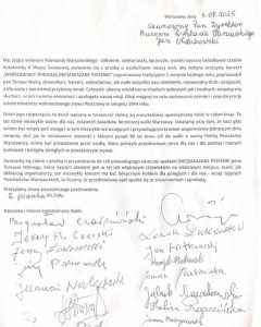 list powstańców