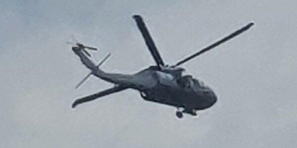helikopter nad Kielcami dziś