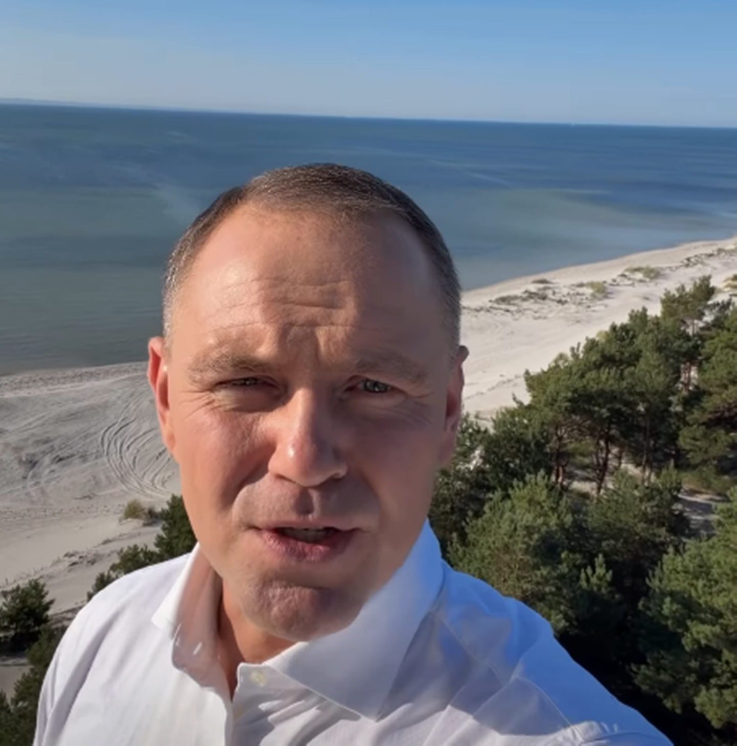 Spotkanie Prezydenta z młodzieżą w Juracie