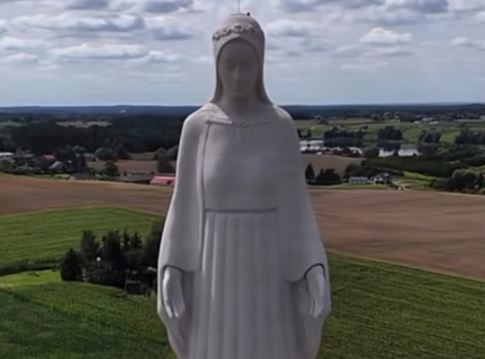 Pomnik Matki Boskiej w Konotopiu bałwochwalstwo