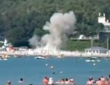 dron na plaży