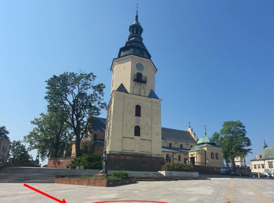 napisy katedra Kielce