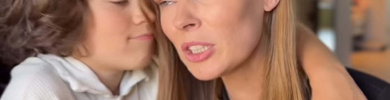 małgorzata tomaszewska z synem