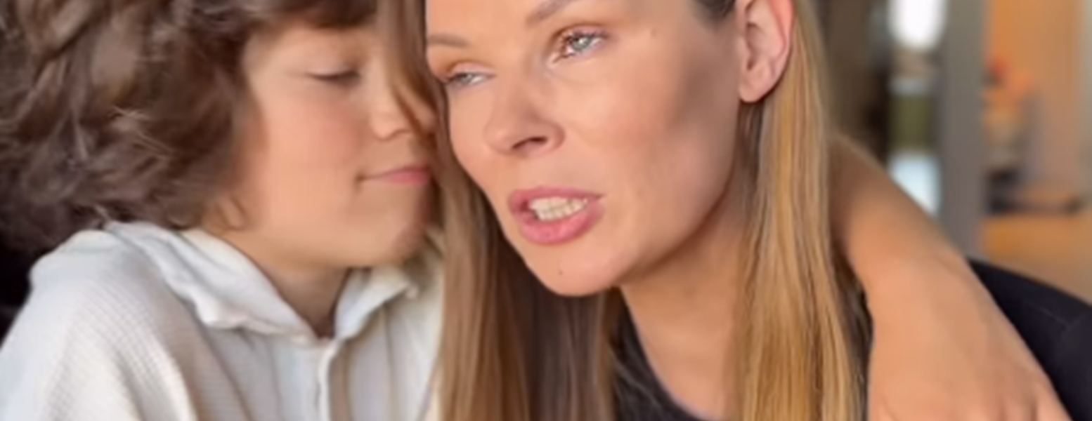 małgorzata tomaszewska z synem