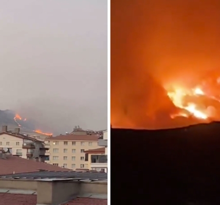 pożar w turcji ankara