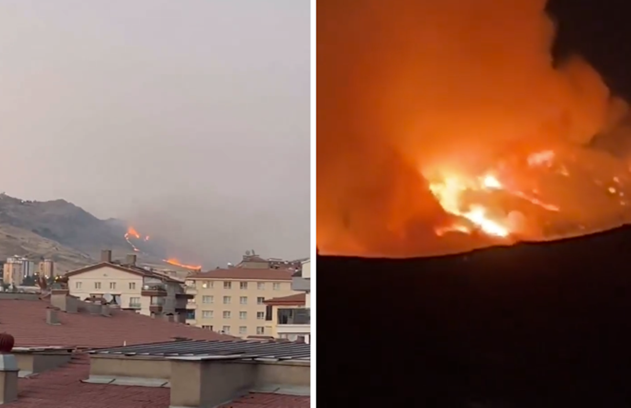 pożar w turcji ankara