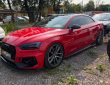 czerwone Audi