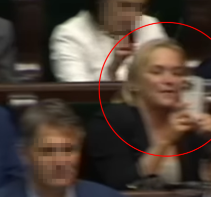 chorosińska szczekanie w sejmie