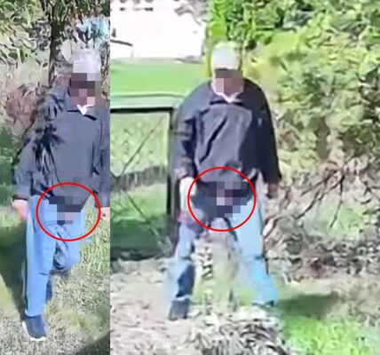 ekshibicjonista fistaszkiem na wierzchu