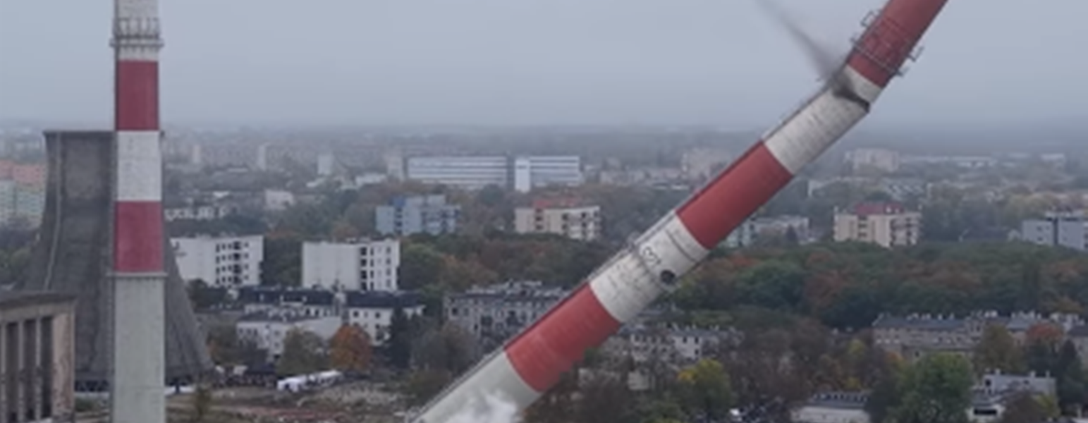 eksplozja komin w łodzi