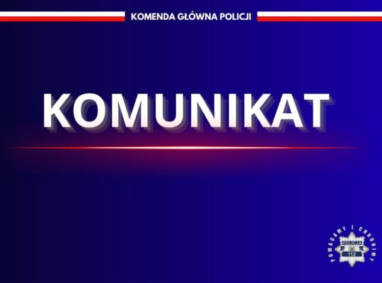 komunikat policji 12.10.2026
