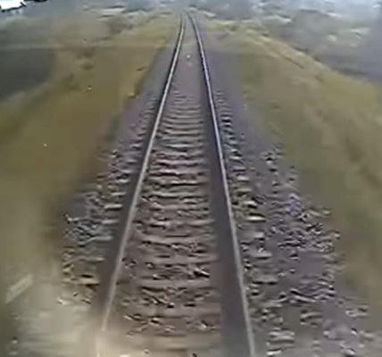 nagranie z pociągu